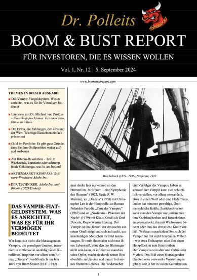 Interview im “Boom & Bust Report” zum Wirtschaftsfaschismus